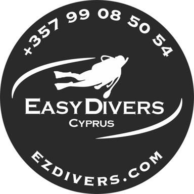 Logo of Easy Divers Cyprus PADI dive centre near Cape Greco Paralimni