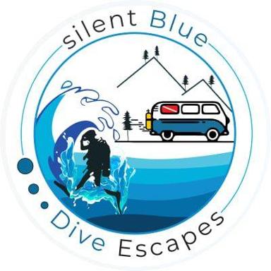 Logo of Silent Blue Cyprus PADI recreational dive centre in Ayia Napa
